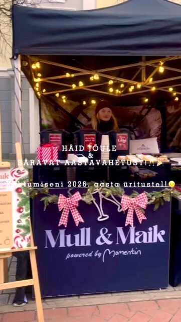 Kauneid jõule🎄 ja säravat aastavahetust ✨

Aitäh selle aasta toredate kohtumiste eest! 🥂 
2025.aasta ürituste hooaeg on selleks aastaks lõppenud 🎉

Kohtumiseni uuel aastal — 2026 broneeringud on juba avatud 📅🤍

Broneerimiseks täida vorm meie kodulehel (link bios) — pane oma kuupäev varakult lukku, nädalavahetused täituvad kiiresti.

#mulljamaik